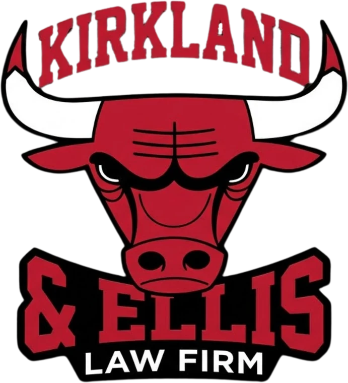Kirkland & Ellis reimagined as a Chicago basketball bull